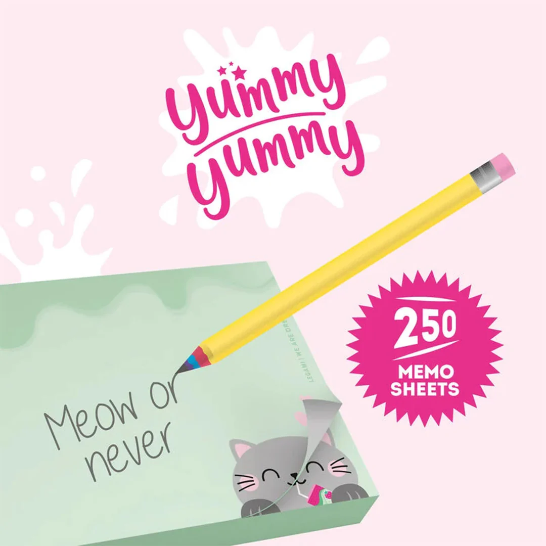 Legami Yummy Yummy Memo Pad Unicorn - Image 3