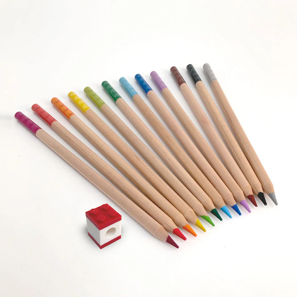 LEGO 2.0 Colour Pencils Set of 12 with Topper - Image 3