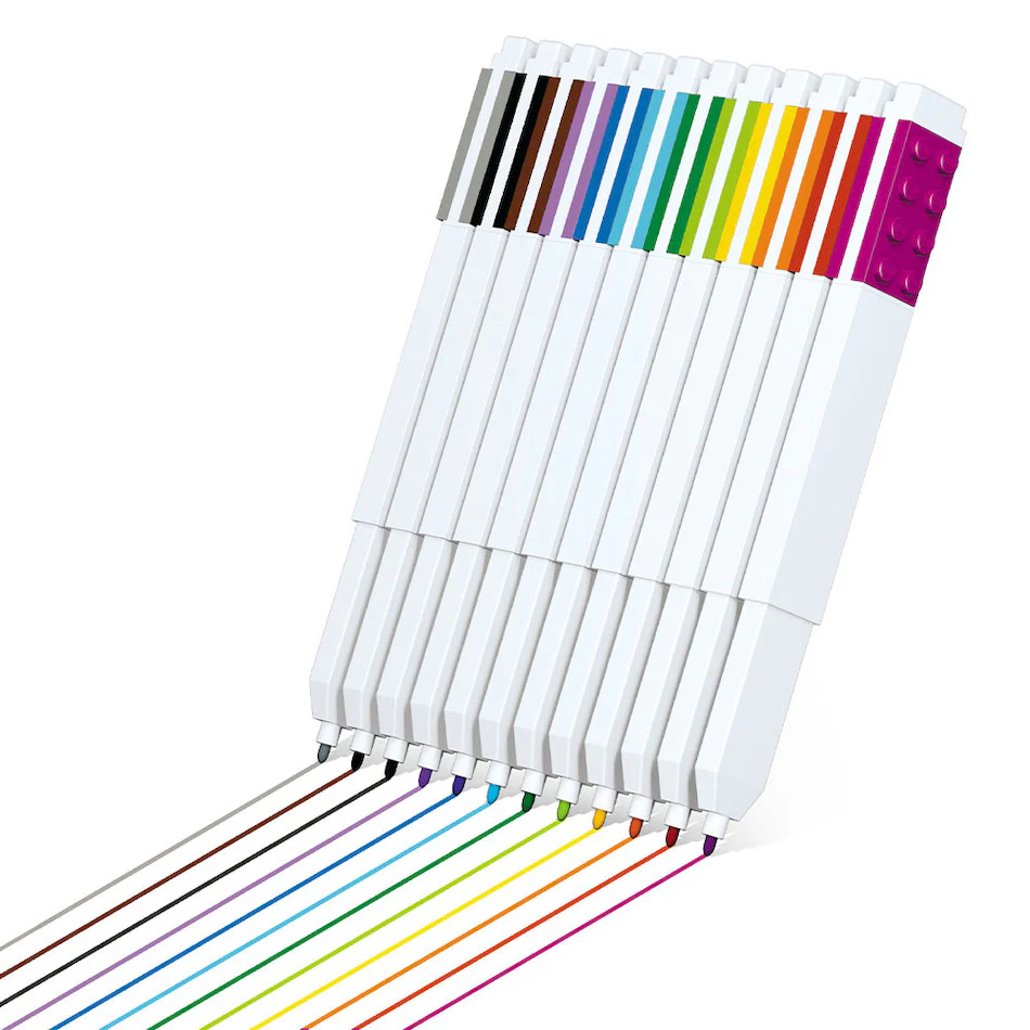 LEGO 2.0 Markers Set of 12 - Image 6
