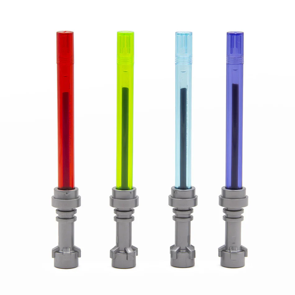 LEGO Star Wars Lightsaber Gel Pen Set of 4 Assorted - Image 3