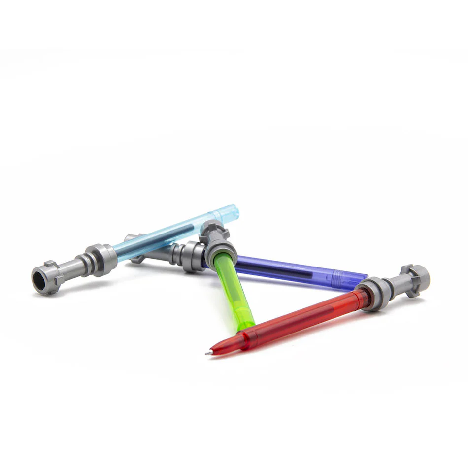 LEGO Star Wars Lightsaber Gel Pen Set of 4 Assorted - Image 4