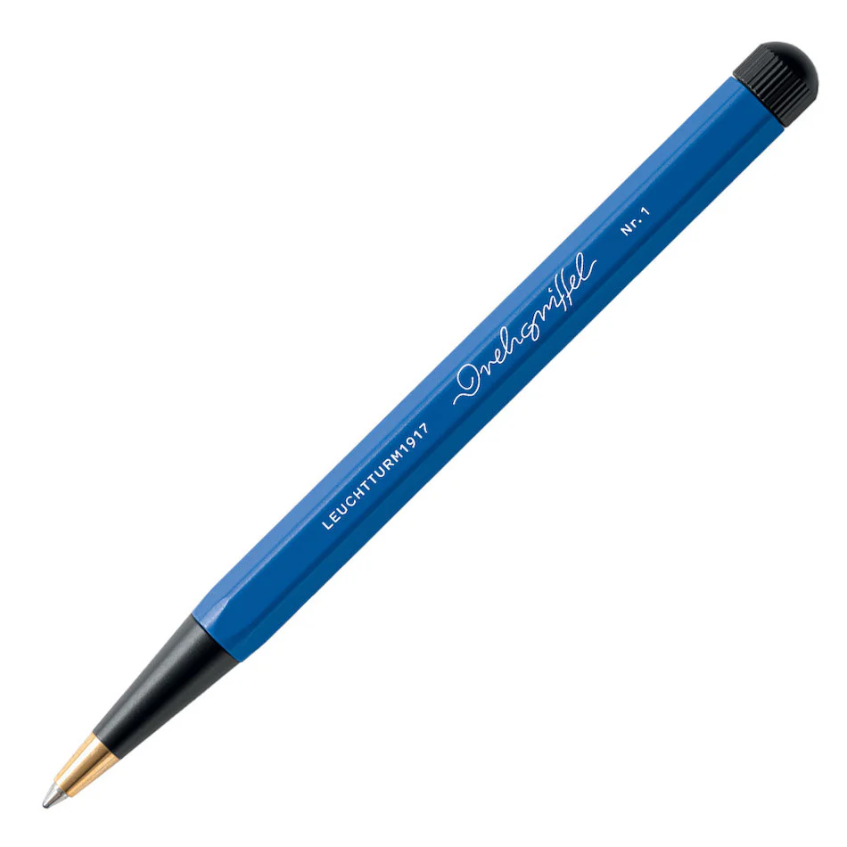 LEUCHTTURM1917 Drehgriffel Bauhaus Edition Ballpoint Pen Royal Blue and Black
