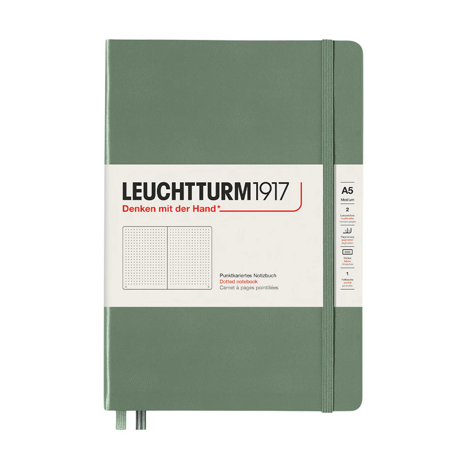 LEUCHTTURM1917 Hardcover Notebook Medium Olive