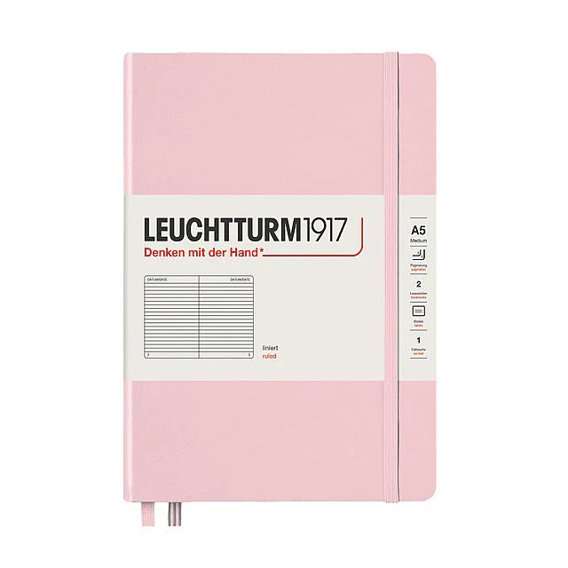 LEUCHTTURM1917 Hardcover Notebook Medium Powder