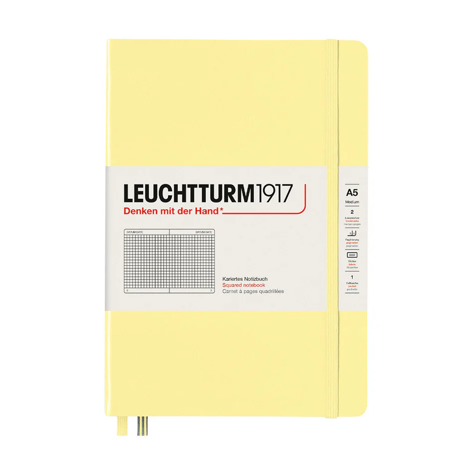 LEUCHTTURM1917 Hardcover Notebook Medium Vanilla - Image 4
