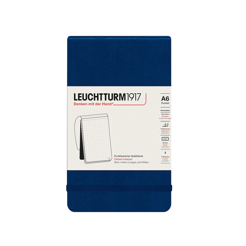 LEUCHTTURM1917 Reporter Notepad Navy