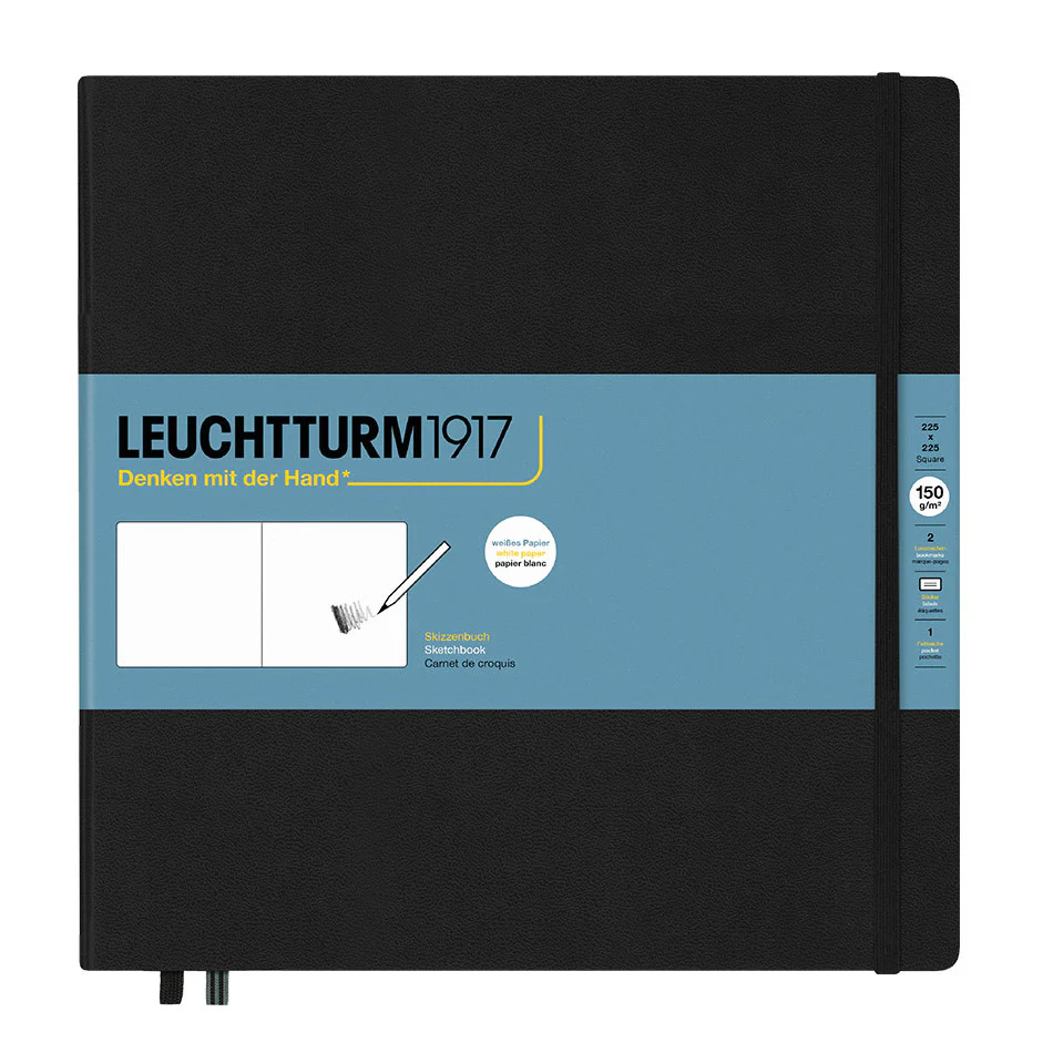 LEUCHTTURM1917 Sketchbook Square Black