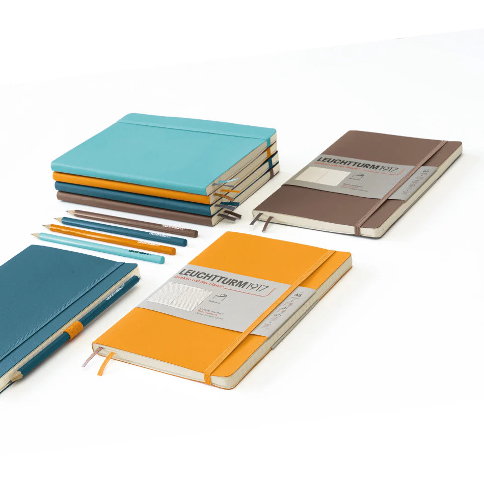 LEUCHTTURM1917 Softcover Medium Notebook Stone Blue - Image 3