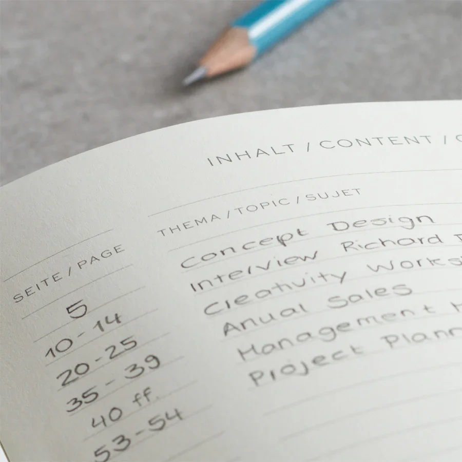 LEUCHTTURM1917 Hardcover Notebook Medium A5 Indigo - Image 5