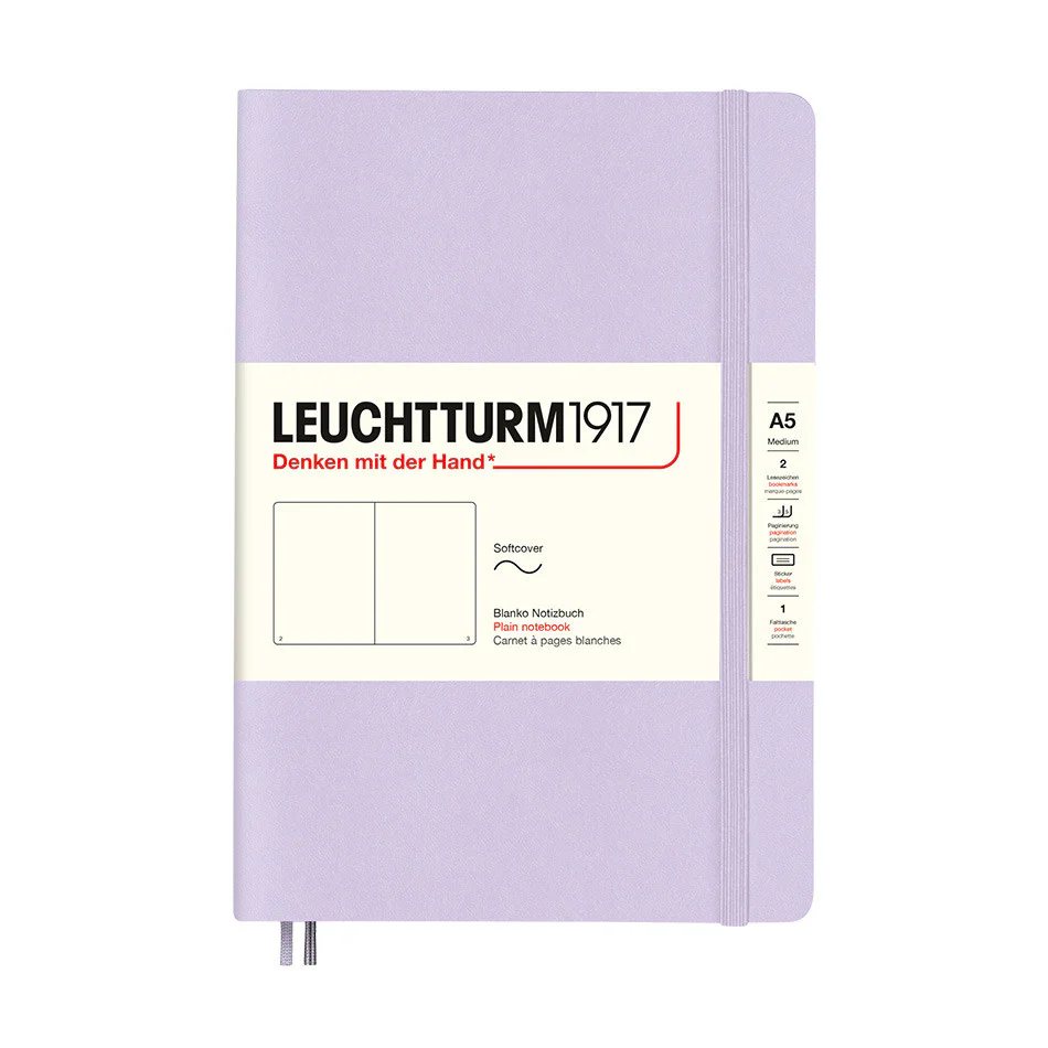 LEUCHTTURM1917 Softcover Notebook Medium Lilac - Image 2