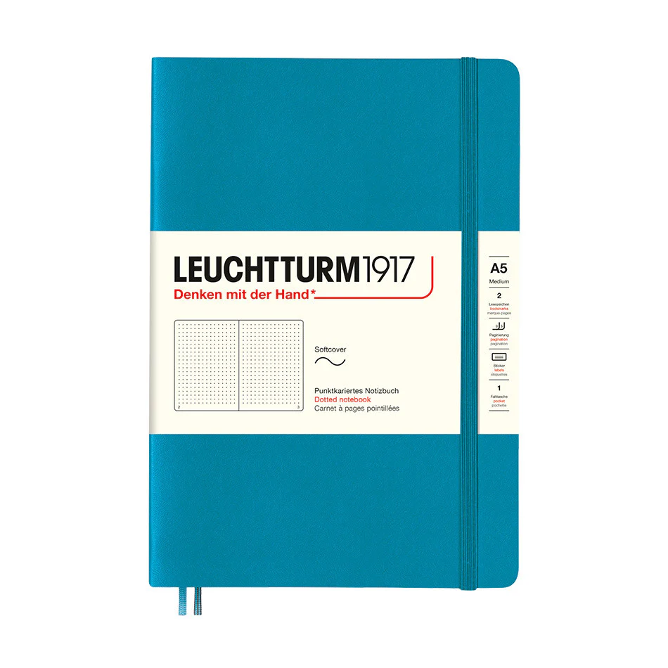 LEUCHTTURM1917 Softcover Notebook Medium Ocean