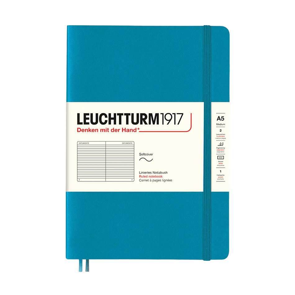 LEUCHTTURM1917 Softcover Notebook Medium Ocean - Image 3