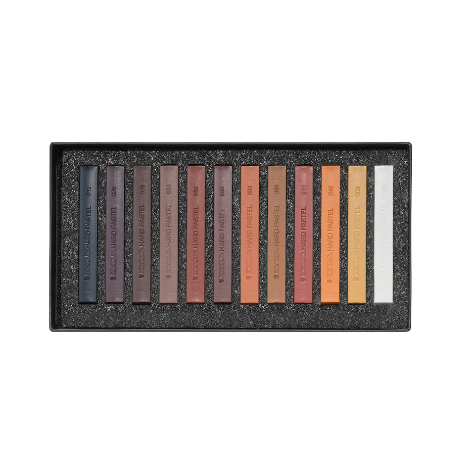 LYRA Hard Pastels Soft Brown Tones Set of 12 - Image 2