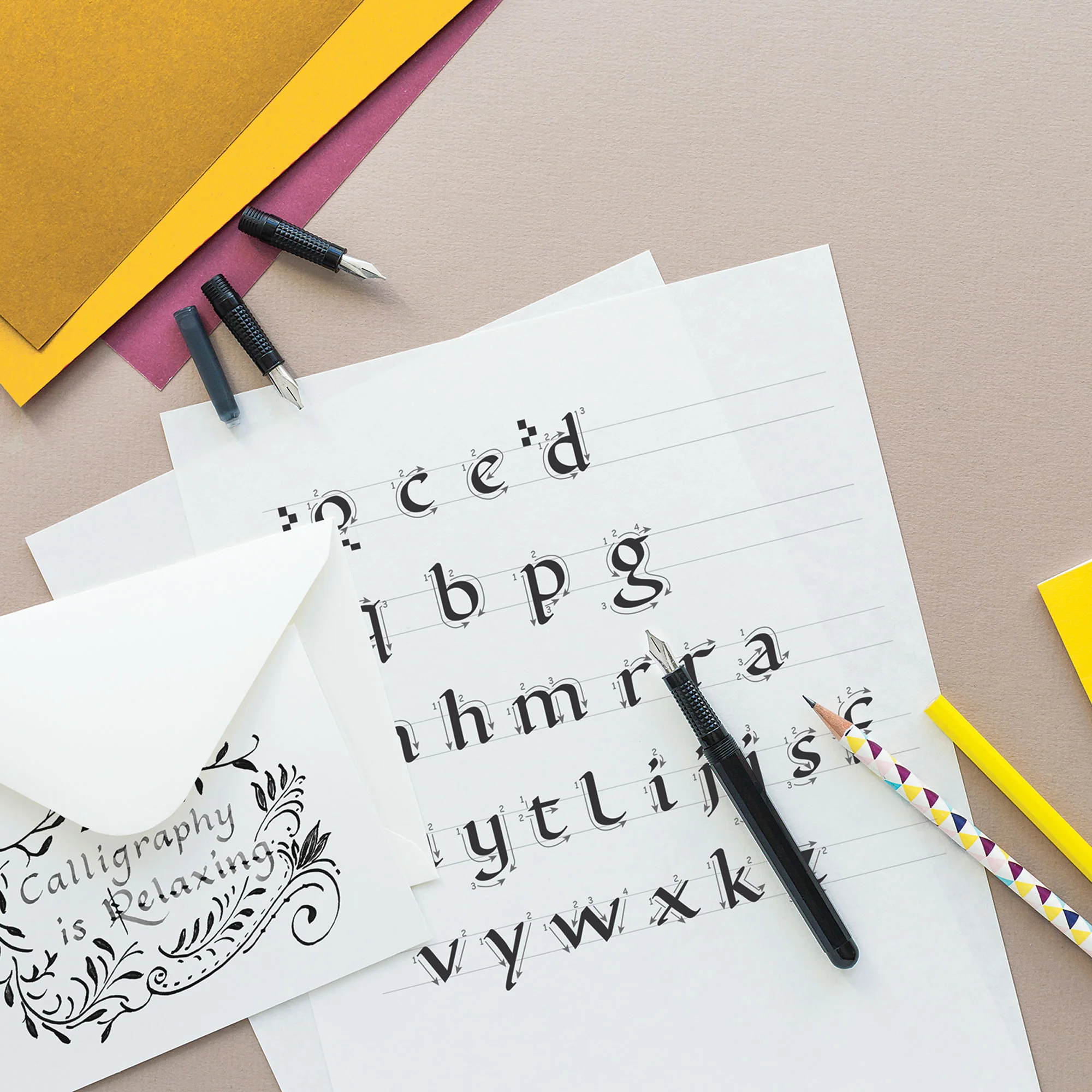 Manuscript Beginner's Calligraphy Set - Image 2