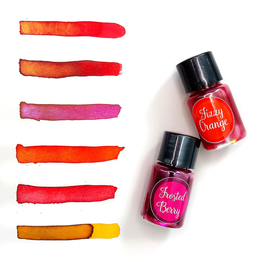 Manuscript Shimmer Ink Set of 6 Sunset - Image 2