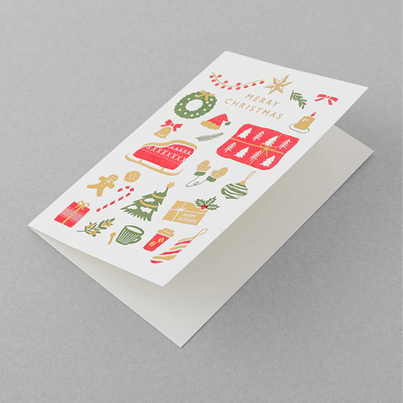 Midori Card Laser Cut Christmas Season Limited Edition - Image 2