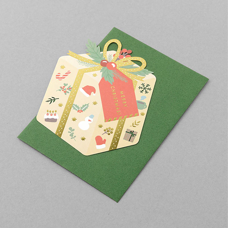Midori Card Laser Cut Christmas Season Limited Edition - Image 3