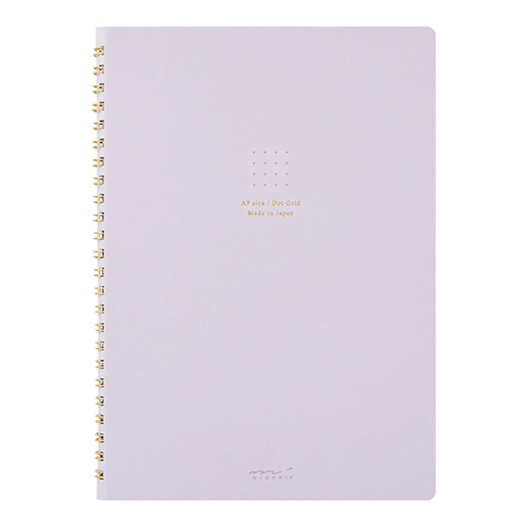 Midori Ring Notebook A5 Color Dot Grid - Image 8