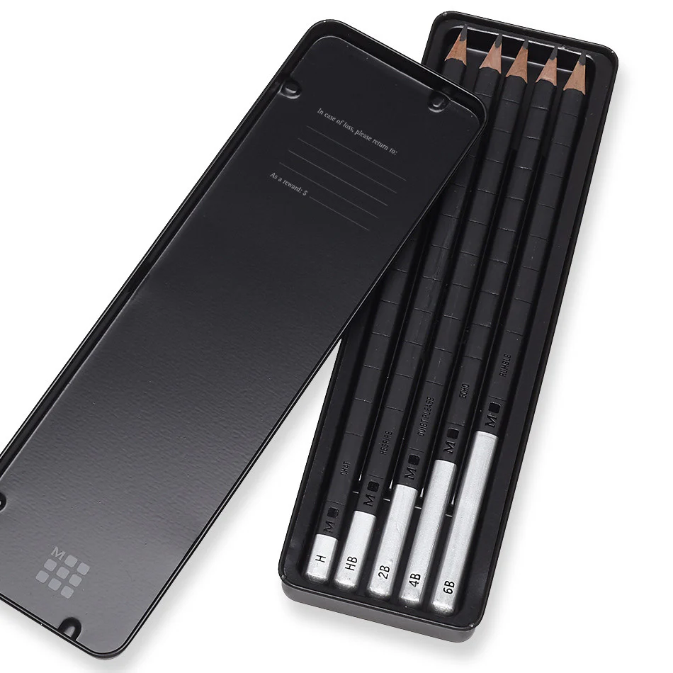 Moleskine Art Plus Drawing Pencil Set of 5 - Image 2