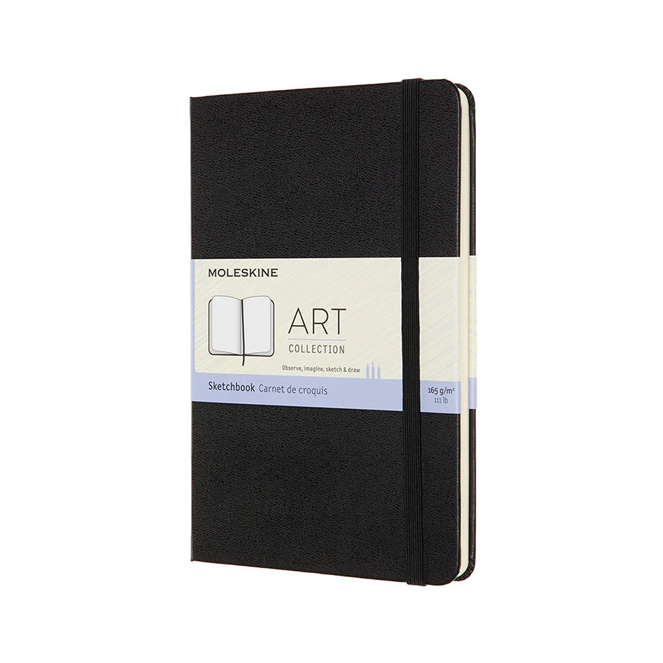 Moleskine Art Plus Sketchbook Medium 118mmx180mm Black