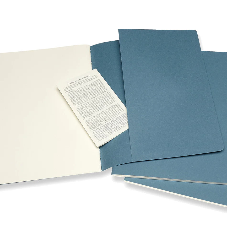 Moleskine Cahier Extra Large Journal 190x250 Brisk Blue - Image 2