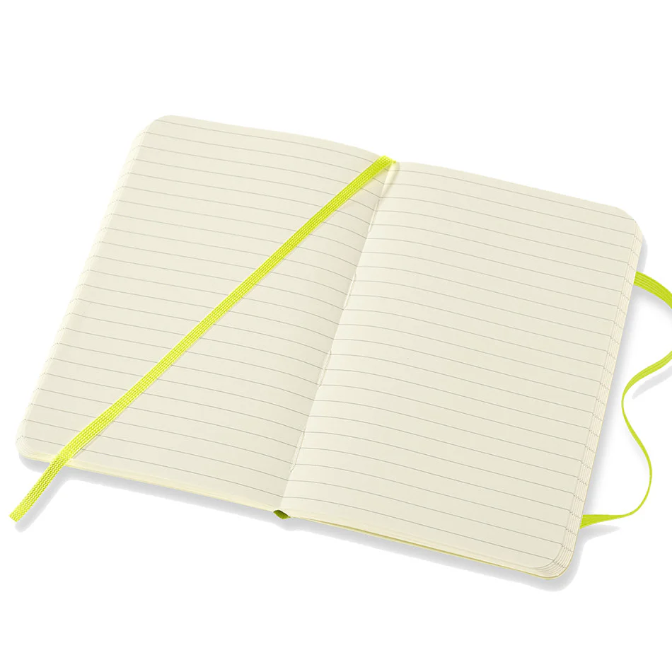Moleskine Classic Collection Softcover Pocket Notebook Lemon Green