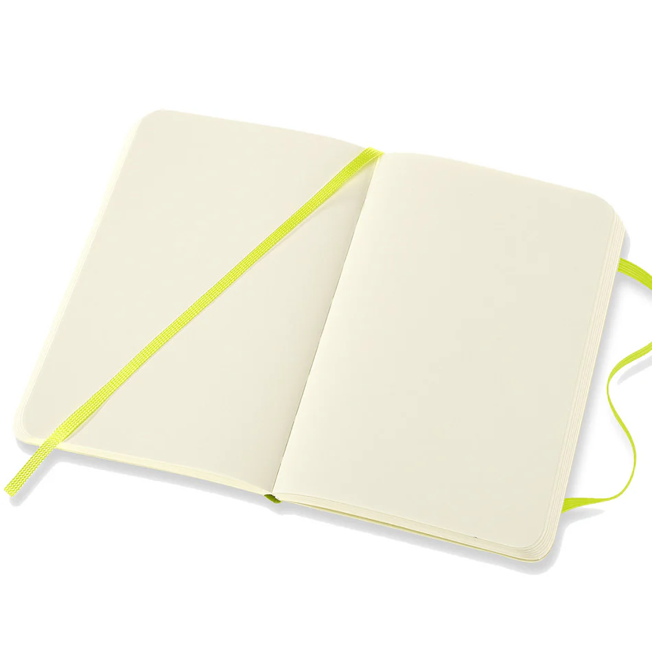 Moleskine Classic Collection Softcover Pocket Notebook Lemon Green - Image 2
