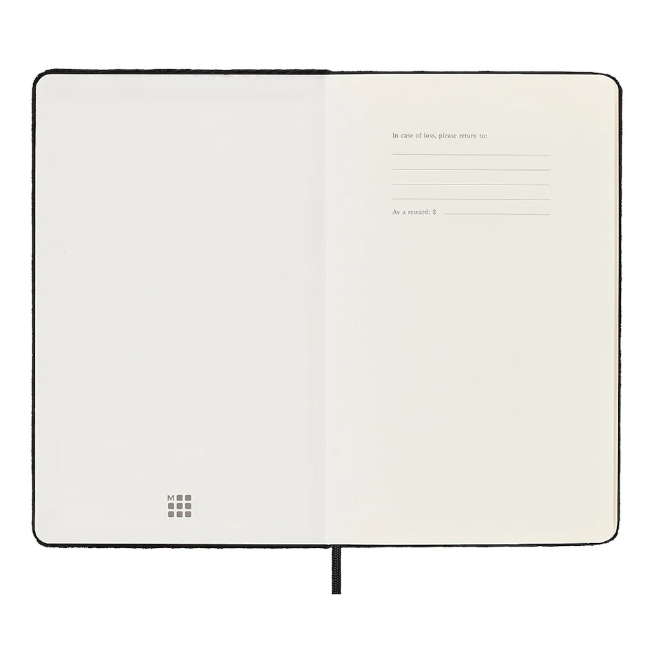 Moleskine Limited Collection Large Notebook Velvet Black Ruled - Image 3
