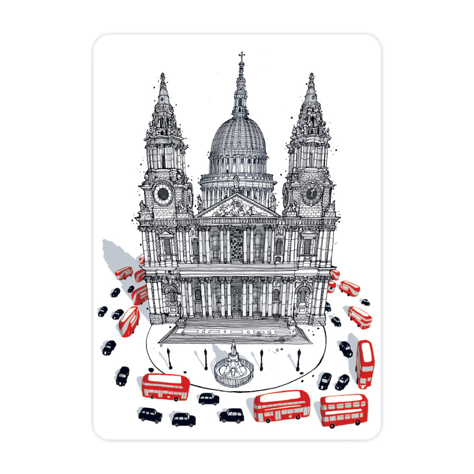 Moleskine Postcard I Am London - Image 4