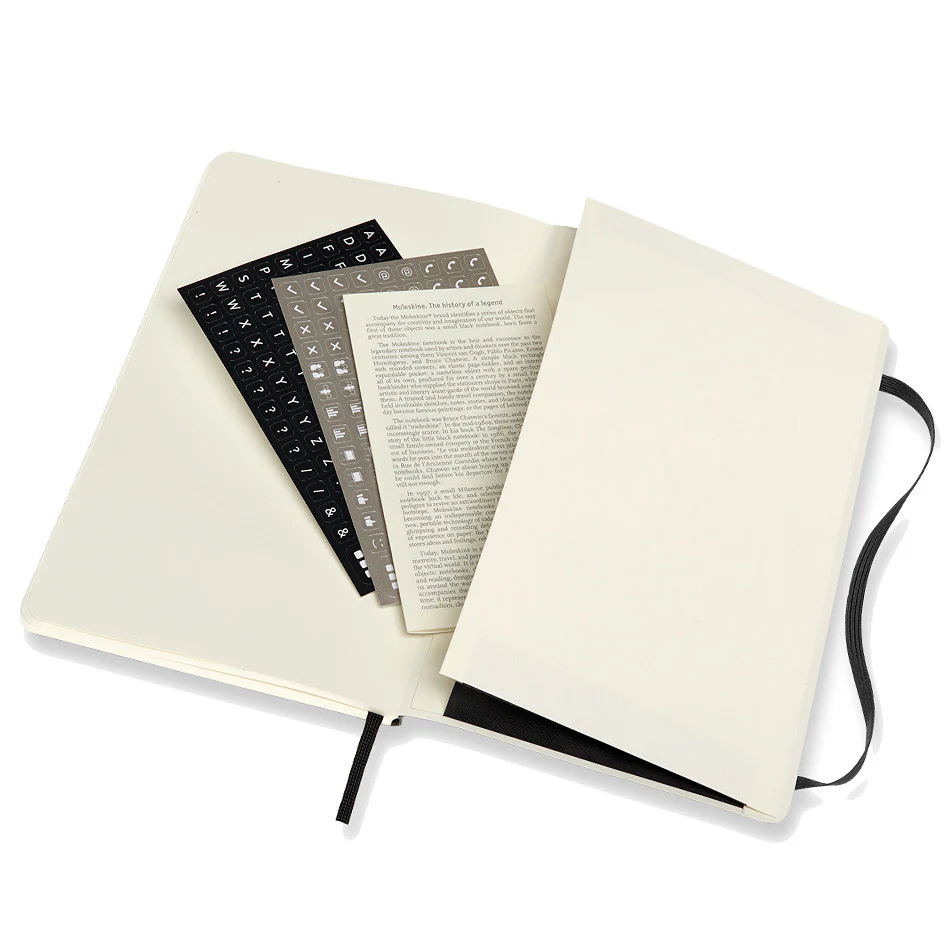 Moleskine Pro Notebook Soft Cover Large 135x210 Black - Image 2