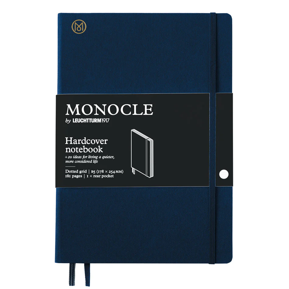 Monocle by Leuchtturm1917 Hardcover Notebook B5 Navy