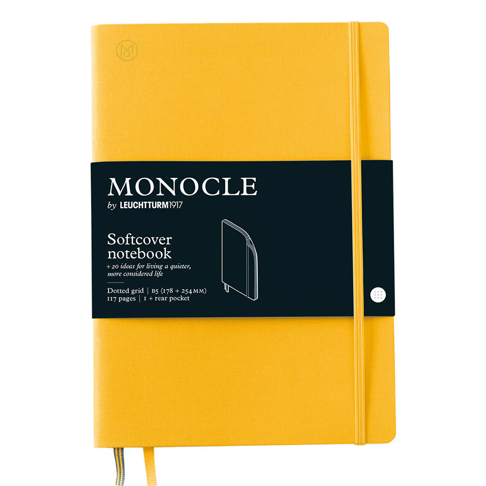 Monocle by Leuchtturm1917 Softcover Notebook B5 Yellow