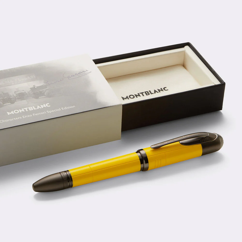 Montblanc Great Characters Enzo Ferrari Special Edition Giallo Modena Fountain Pen - Image 5