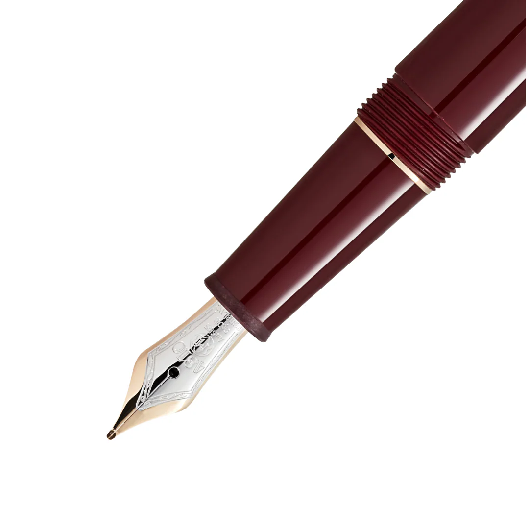 Montblanc Meisterstück Burgundy Red Classique Fountain Pen - Image 3