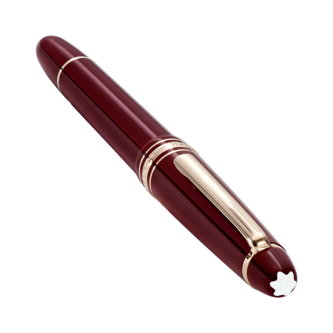 Montblanc Meisterstück Burgundy Red Classique Fountain Pen - Image 5