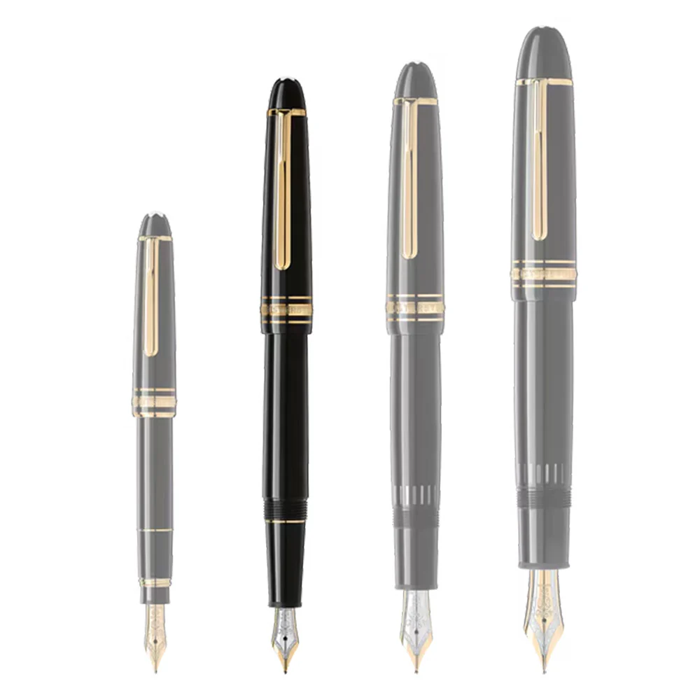 Montblanc Meisterstuck Classique Fountain Pen Gold Trim - Image 5