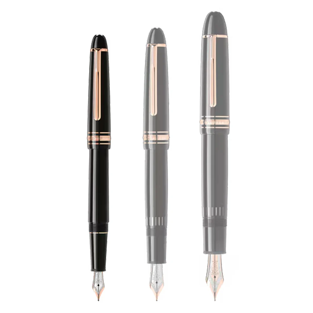 Montblanc Meisterstuck Classique Fountain Pen Rose Gold Trim - Image 4