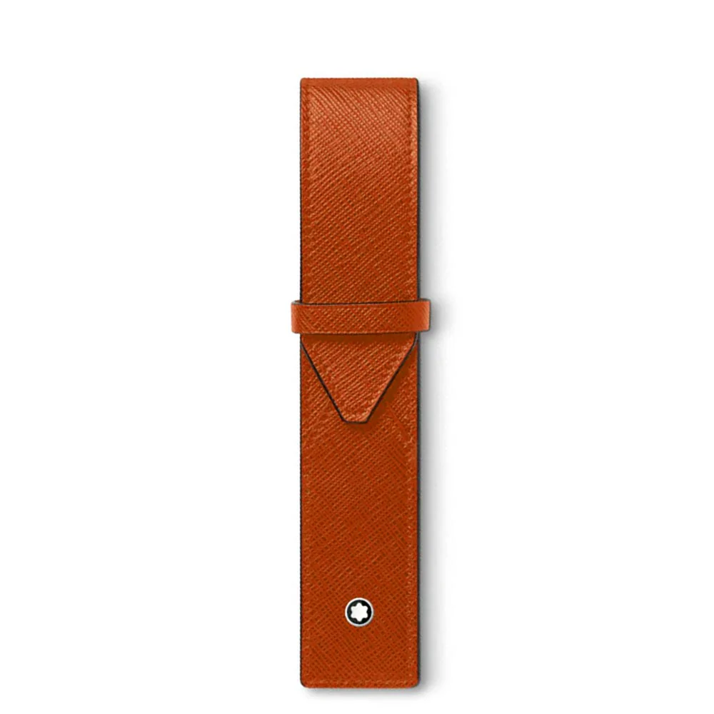 Montblanc Sartorial 1 Pen Pouch Tangerine