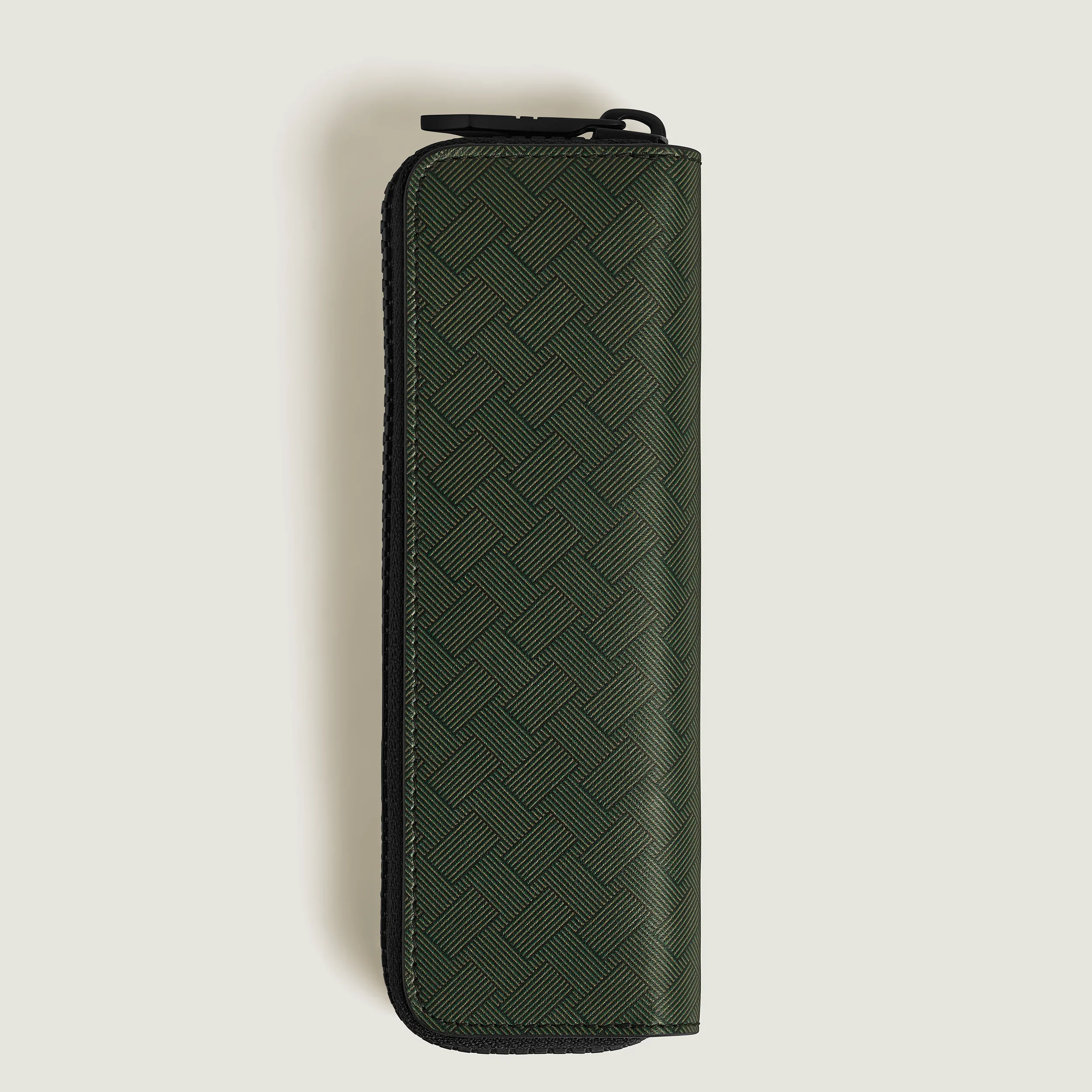 Montblanc Sartorial 1 Pen Pouch Tweed Khaki - Image 5