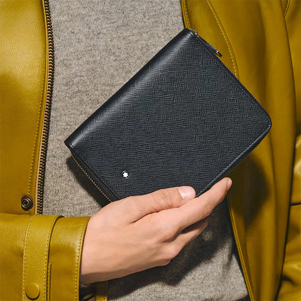 Montblanc Sartorial 5 Pen Zipped Pouch Black - Image 2
