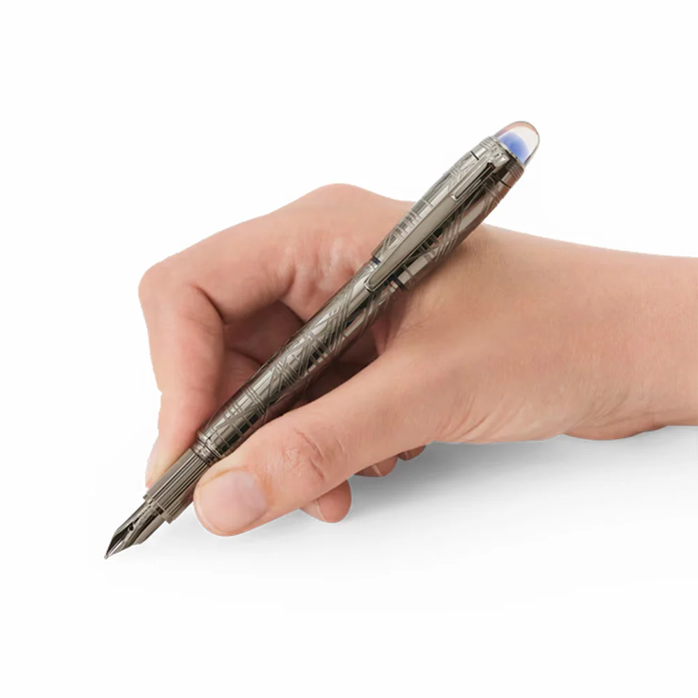 Montblanc Starwalker SpaceBlue Metal Fountain Pen - Image 3