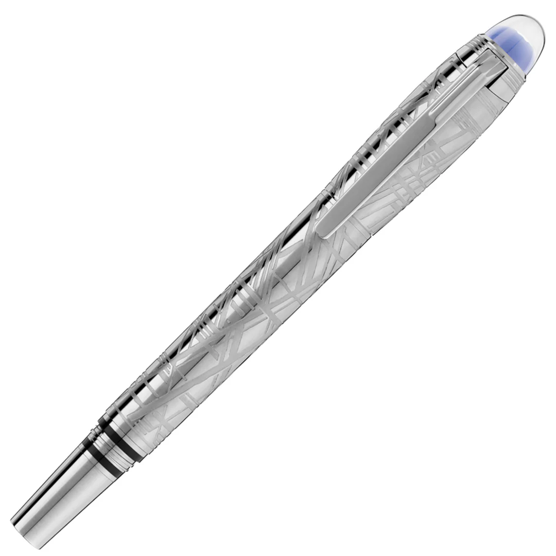 Montblanc Starwalker SpaceBlue Metal Fountain Pen - Image 4