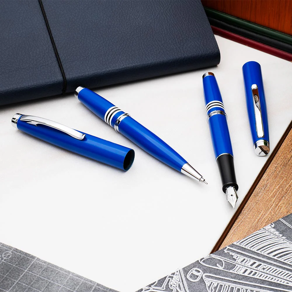 Monteverde Dakota Fountain Pen Air Force Blue - Image 2