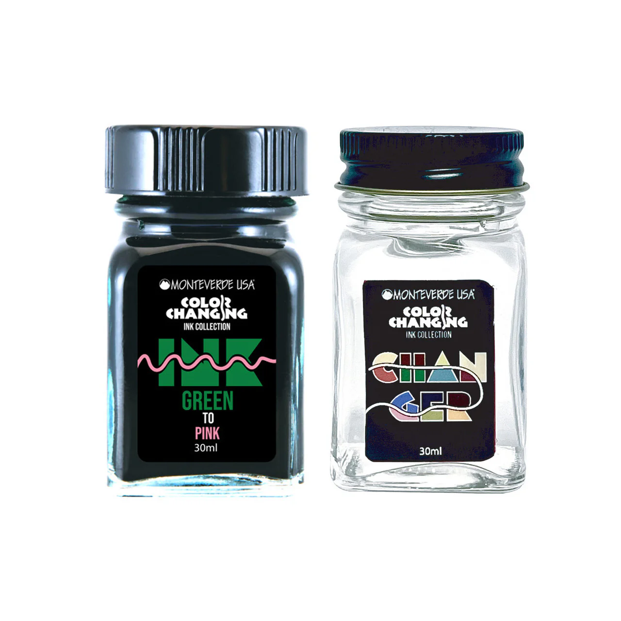 Monteverde Ink Bottle Colour Changing Ink 30ml & Changer Set - Image 10