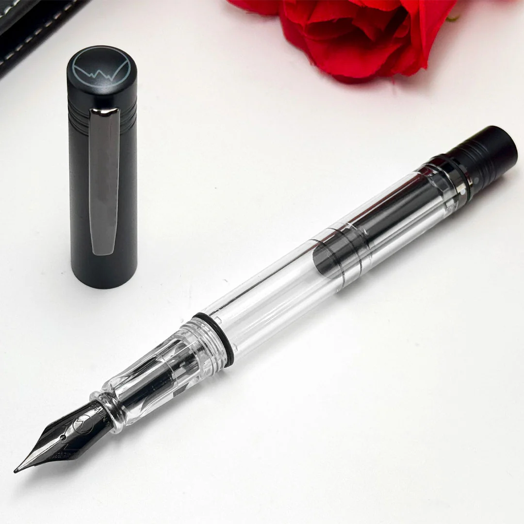 Monteverde MP1 Piston Filling Fountain Pen Black Noir - Image 2