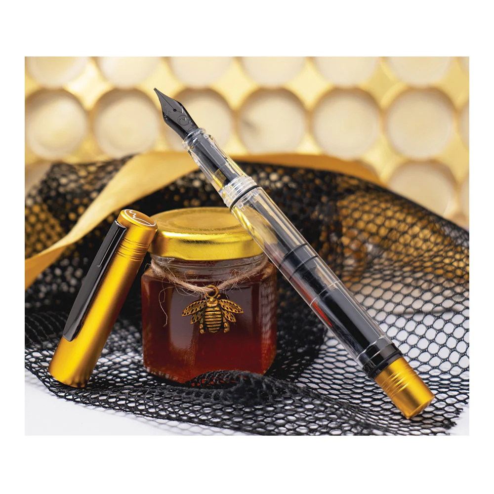 Monteverde MP1 Piston Filling Fountain Pen Honey - Image 2