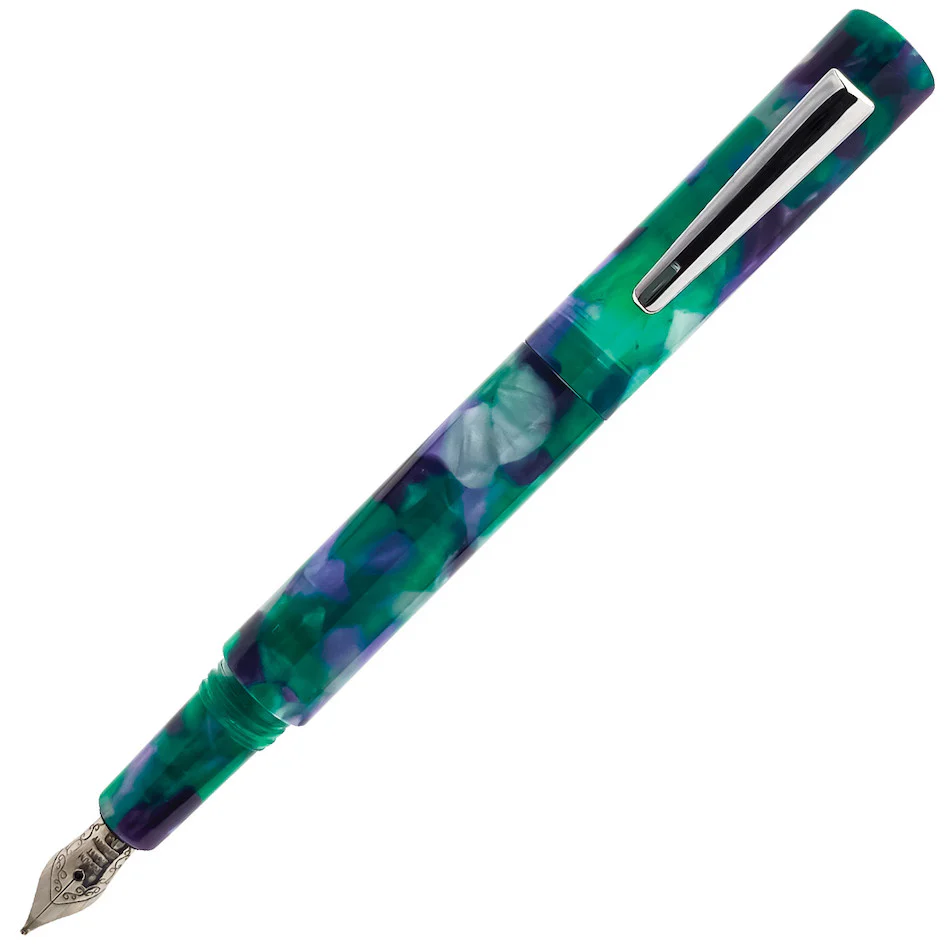 Monteverde MVP Fountain Pen Green Marble