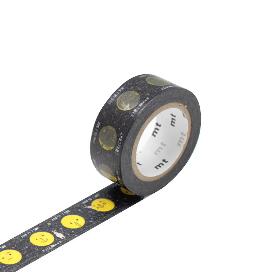 mt Washi Masking Tape - 15mm x 7m - Moon
