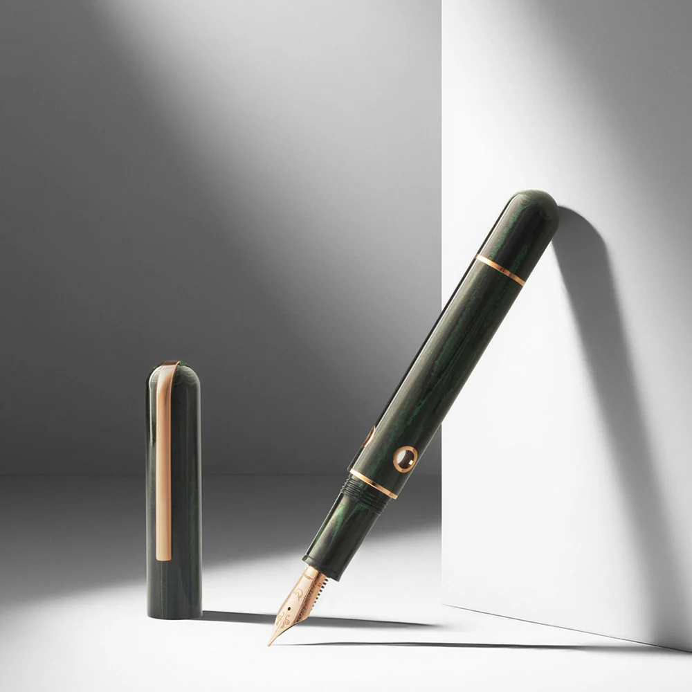 Nahvalur Nautilus Fountain Pen Chelonia Green - Image 2