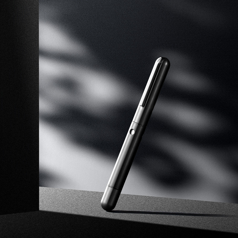 Nahvalur Nautilus Ti Fountain Pen Black - Image 2